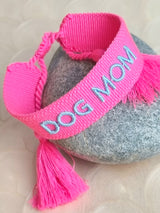 Stoffarmband "Dog Mom"