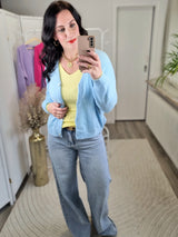 Strickjacke "soft touch" langarm