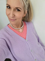 Strickjacke "soft touch" langarm