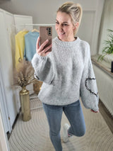 Strickpullover „Lionheart"