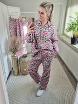 Musselinbluse "Pinki-Leo"