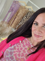 Strickjacke "soft touch" kurzarm