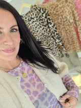 Strickjacke "soft touch" kurzarm