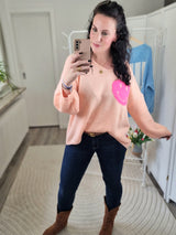 Strickpullover „Smiley it`s good"