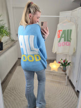 Strickpullover „Smiley it`s good"