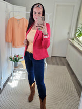 Blazer "Kinnie Neonpink" von Kaffe