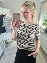 Feinstrickpullover "Striped" von Kaffe