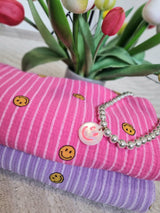 Musselintuch „all over Smiley“