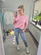 Feinstrickpullover "soft touch" kurzarm