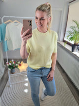 Feinstrickpullover "soft touch" kurzarm