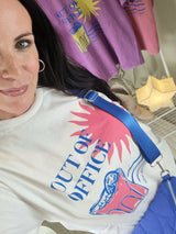 Shirt "out of office"