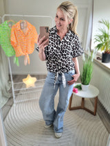 Musselinbluse "Madagaskar" Leo