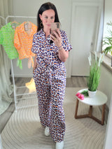 Musselinbluse "Madagaskar" Leo