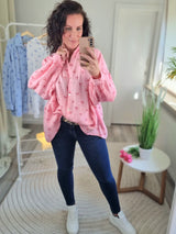 Musselinbluse "Schleifen"