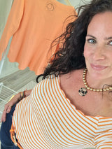 Carmenshirt "Ibiza" gestreift