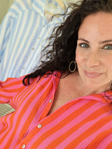 Musselinbluse "Colour Blocking"