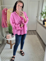 Musselinbluse "Colour Blocking"