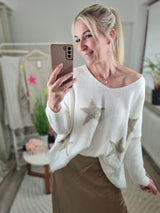 Strickpullover "Stars"