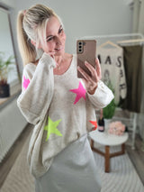 Strickpullover "Stars"