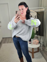 Strickpullover "Namaste"