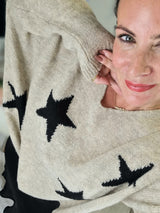 Strickpullover "Stars"