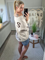 Strickpullover "Namaste"