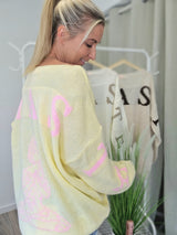 Strickpullover "Namaste"