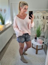 Strickpullover "Namaste"