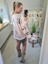 Strickpullover "Namaste"