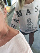 Strickpullover "Namaste"