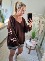 Strickpullover "Namaste"