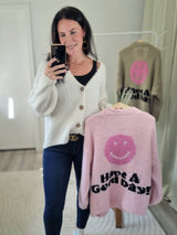 Strickjacke "Good Day"