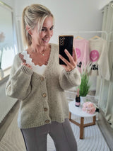 Strickjacke "Good Day"
