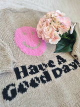 Strickjacke "Good Day"