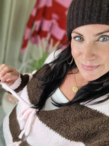 Strickjacke „Montana“ Streifen