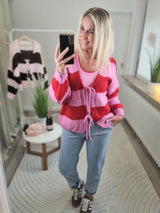 Strickjacke „Montana“ Streifen