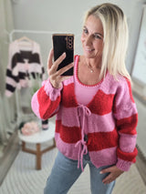 Strickjacke „Montana“ Streifen