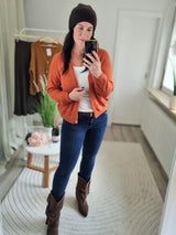 Strickjacke "soft touch" langarm