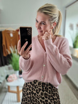 Strickjacke "soft touch" langarm