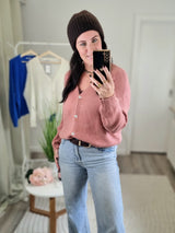 Strickjacke "soft touch" langarm