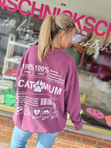 Sweater „Cat Mum♡"