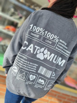 Sweater „Cat Mum♡"