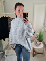 Strickpullover „Coziest Stehkragen"