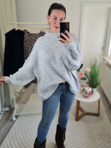 Strickpullover „Coziest Stehkragen"