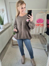 Strickpullover „Yoga"