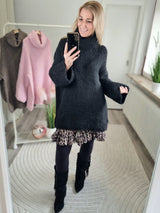 Strickkleid "Genf" uni