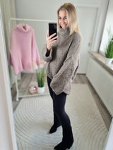 Strickkleid "Genf" uni