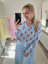 Bluse "Lobster"