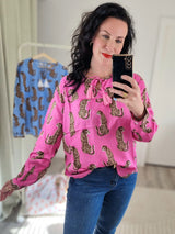 Bluse "Wild Cat"