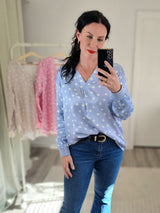 Bluse "Romantik" dots